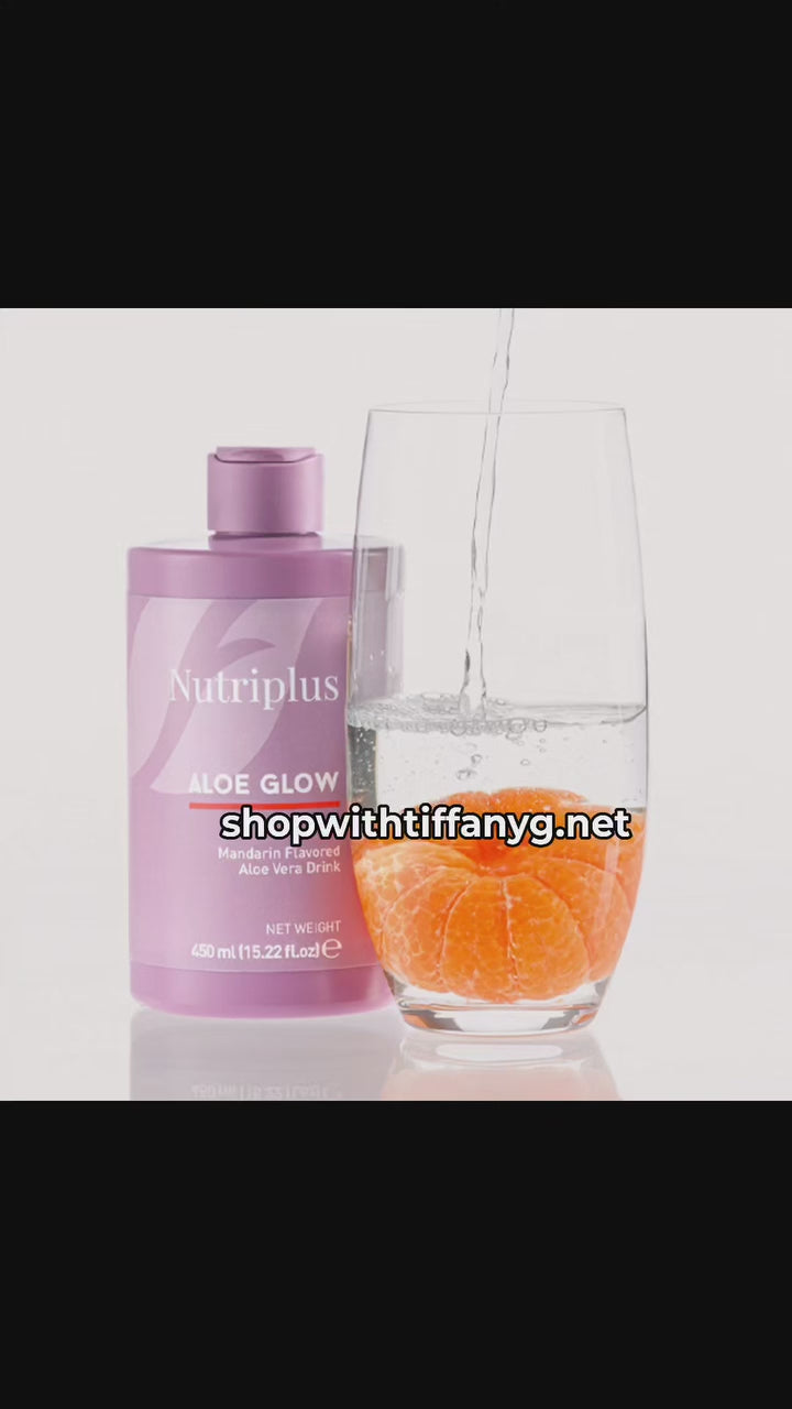 FARMASI NUTRIPLUS ALOE GLOW MANDARIN DRINK SUPPLEMENT 15.22oz 450ml GENUINE NEW!